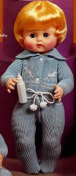 Vogue Dolls - Ginny Baby - Drink 'n Wet - Knitted Suit - Blonde - Doll